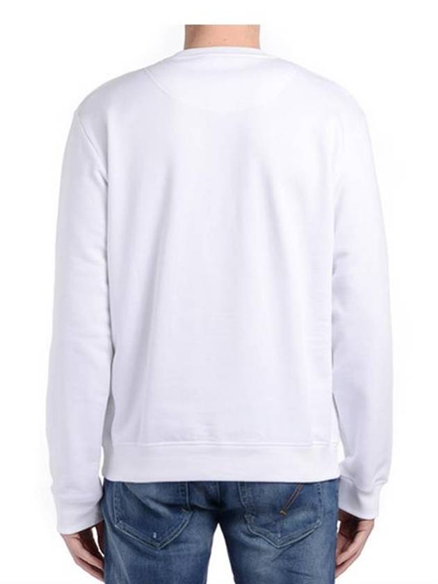 Tiger Embroidered Logo Sweatshirt  White Green - KENZO - BALAAN 5