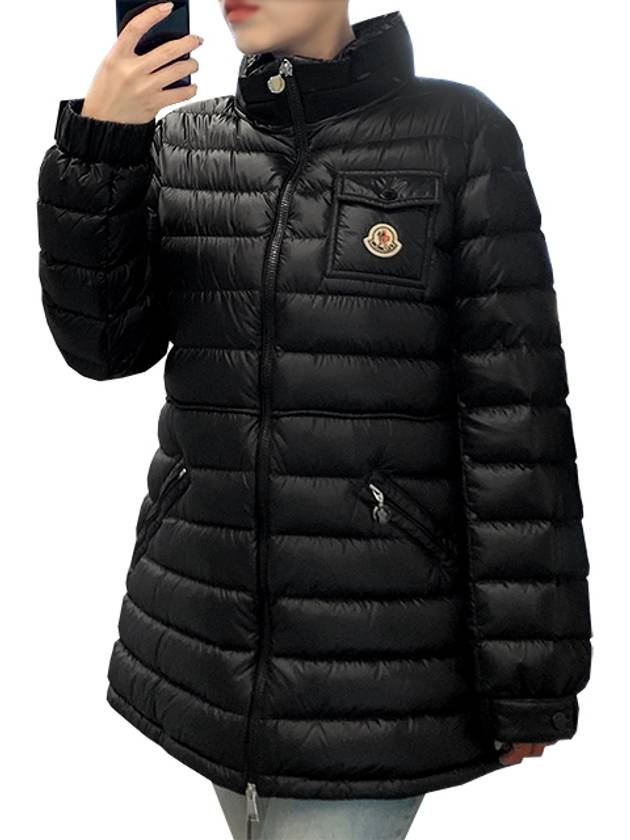 Madine Short Down Jacket Padded Black - MONCLER - BALAAN 2