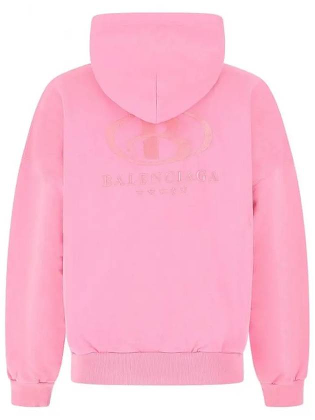 Women's Pink B Logo Hoodie 675003TLV97 E244 - BALENCIAGA - BALAAN 3