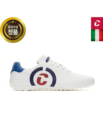 Official Italian handmade golf shoes KINGSCUP WHITE - DUCA DEL COSMA - BALAAN 1