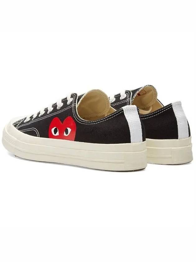 P1K111 BLACK Men's Sneakers - COMME DES GARCONS PLAY - BALAAN 3