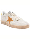 Ballstar Yellow Tab Low Top Sneakers White Cathay - GOLDEN GOOSE - BALAAN 2