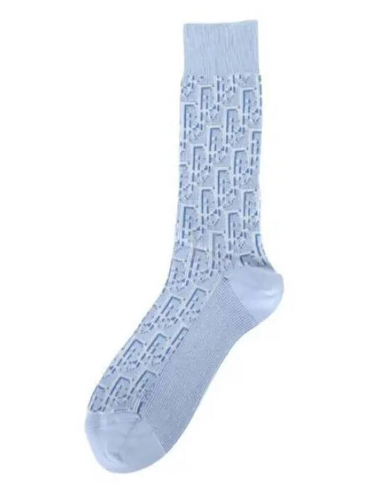 Oblique Socks Blue - DIOR - BALAAN 2