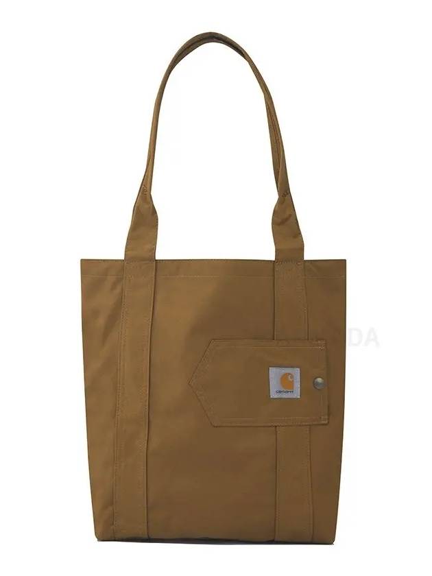 Vertical open tote bag brown - CARHARTT - BALAAN 1