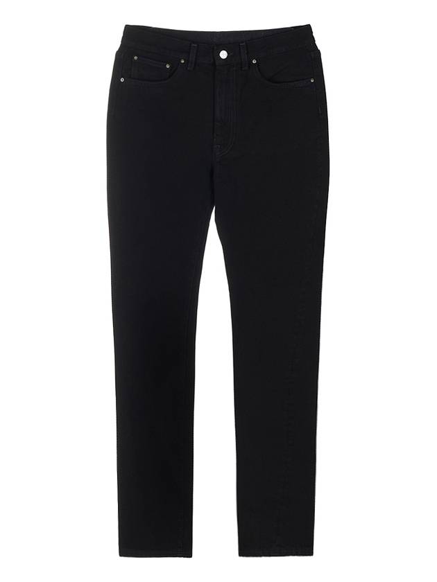 Twist Seam Regular Fit Denim Jeans Black - TOTEME - BALAAN.