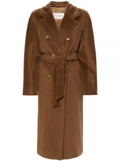 Madame Wool Cashmere Double Coat Tobacco - MAX MARA - BALAAN 2