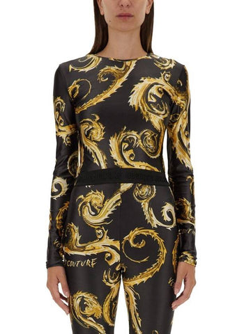 Versace Jeans Couture Leotard With Print - VERSACE - BALAAN 1