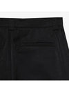 Cotton Pleated Pocket Wide Pants Black - NOIRER - BALAAN 7