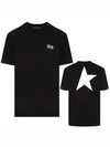 Star Collection Logo Short Sleeve T-Shirt Black - GOLDEN GOOSE - BALAAN 2