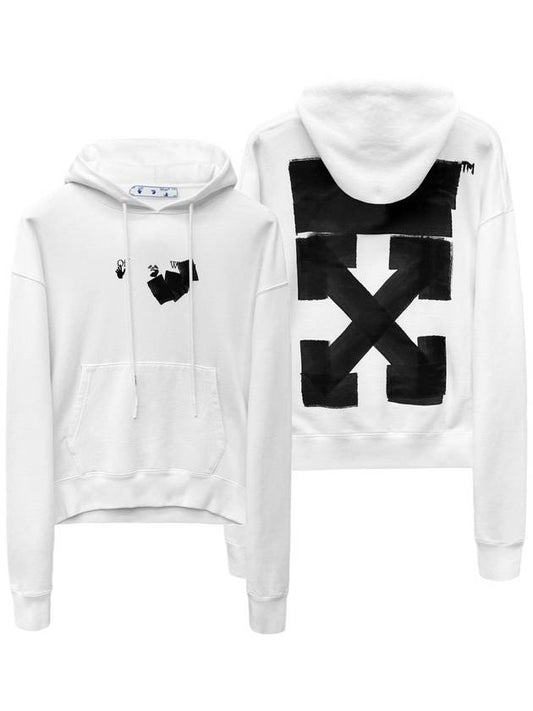 Men's Jumbo Marker Over Hoodie White - OFF WHITE - BALAAN.