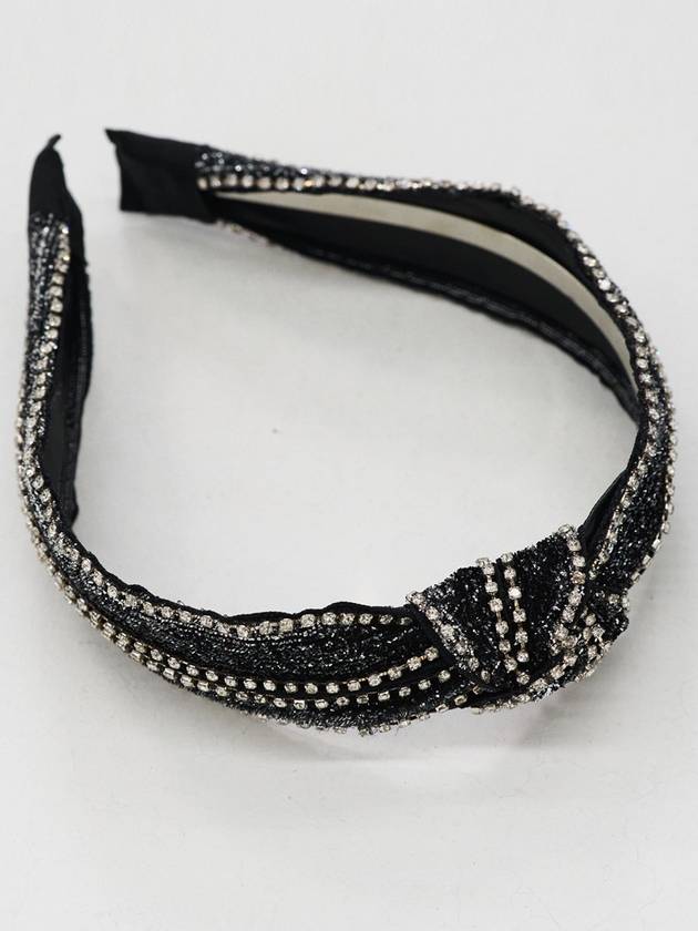 Ribbon Bandana Gem Hairband Silver - SORRY TOO MUCH LOVE - BALAAN 2