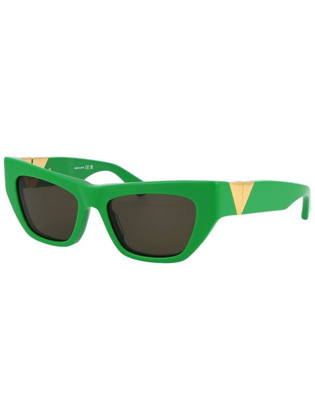 Eyewear Women’s Cat Eye Acetate Sunglasses Green - BOTTEGA VENETA - BALAAN 3