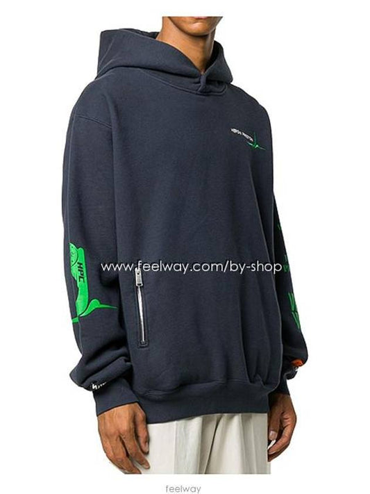 Heron front zipper hood HMBB013F20JER001 - HERON PRESTON - BALAAN 2