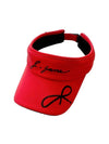 golf wear big ribbon embroidery suncap Big Ribbon Suncap Red - J JANE - BALAAN 2