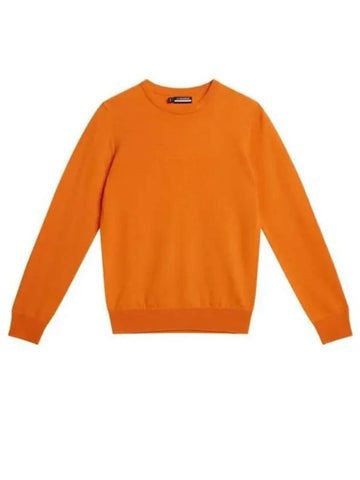 Women's Aria Knit Top Orange - J.LINDEBERG - BALAAN 1