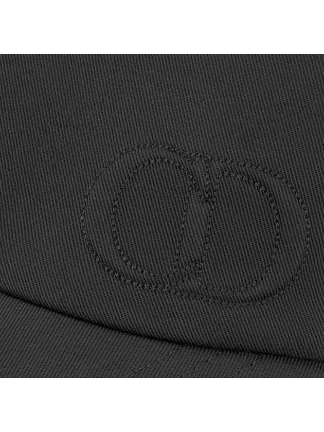 Gabardine CD Icon Ball Cap Black - DIOR - BALAAN 7