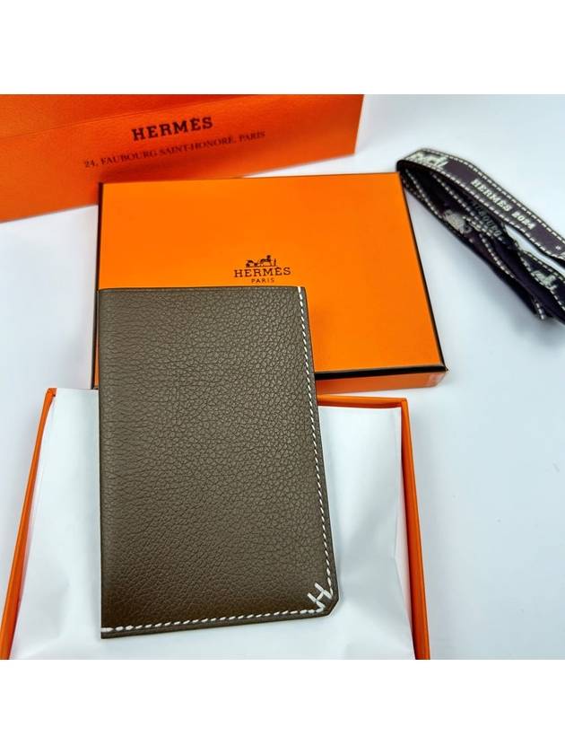 H Sellier Card Wallet Toundra - HERMES - BALAAN 3