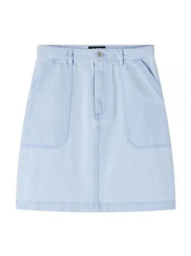 APC JUPE LEA COGZS F06299 AAF SKIRT - A.P.C. - BALAAN 1