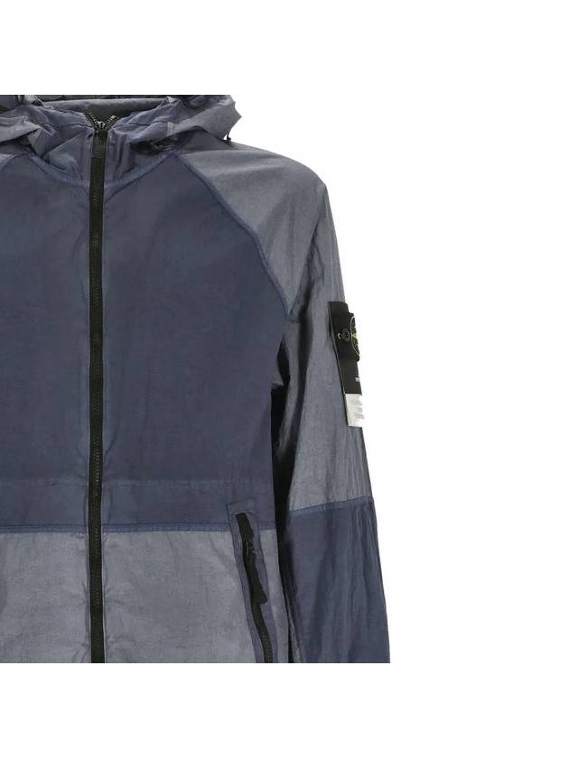 Nylon Metal Windbreaker Blue - STONE ISLAND - BALAAN 4