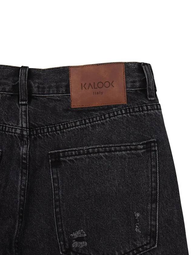 Men's high quality straight thin stretch denim AJN167 - IKALOOOK - BALAAN 7