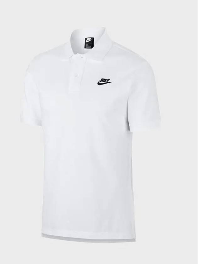 Sportswear City Edition Matchup Short Sleeve Polo Shirt White - NIKE - BALAAN 3