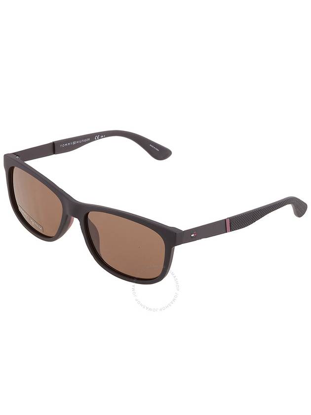 Tommy Hilfiger Brown Rectangular Men's Sunglasses TH 1520/S 0003/70 57 - TOMMY HILFIGER - BALAAN 3