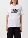 Logo Regular Fit Short Sleeve T-Shirt White - EMPORIO ARMANI - BALAAN 1