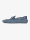 Gommino Nubuck Driving Shoes Blue - TOD'S - BALAAN 2