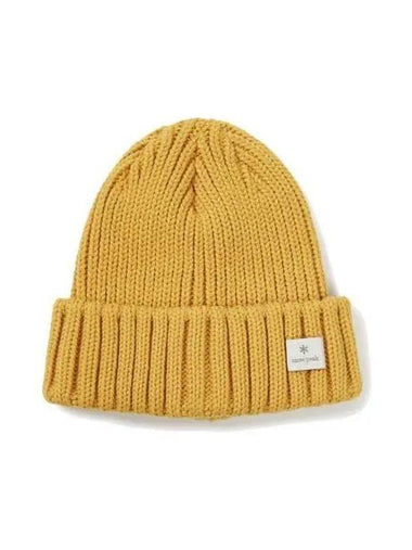 Folded Beanie Mustard S23WUFKC03 - SNOW PEAK - BALAAN 1