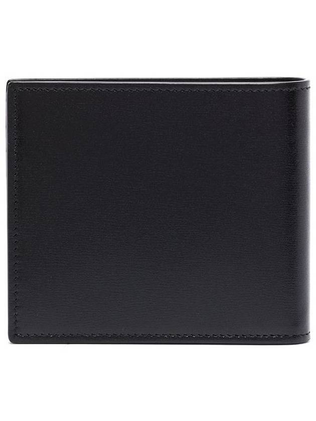 Tiny Monogram Half Wallet Black Gold - SAINT LAURENT - BALAAN 3