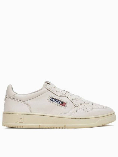 Medalist Goatskin Low Top Sneakers White - AUTRY - BALAAN 2