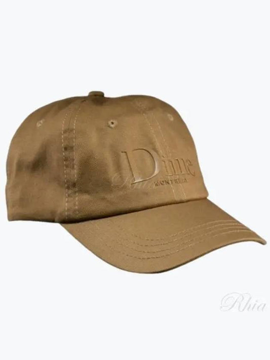 Classic Silicone Logo Cap SP2338 GLD Ball Cap - DIME - BALAAN 1