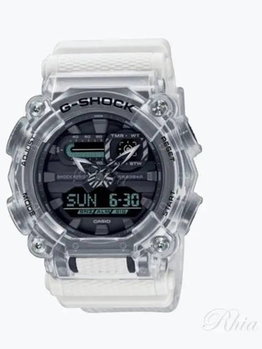 GA 900SKL 7ADR 7A Big Face Digital Analog Sports Transparent Men s Urethane Watch - G-SHOCK - BALAAN 1