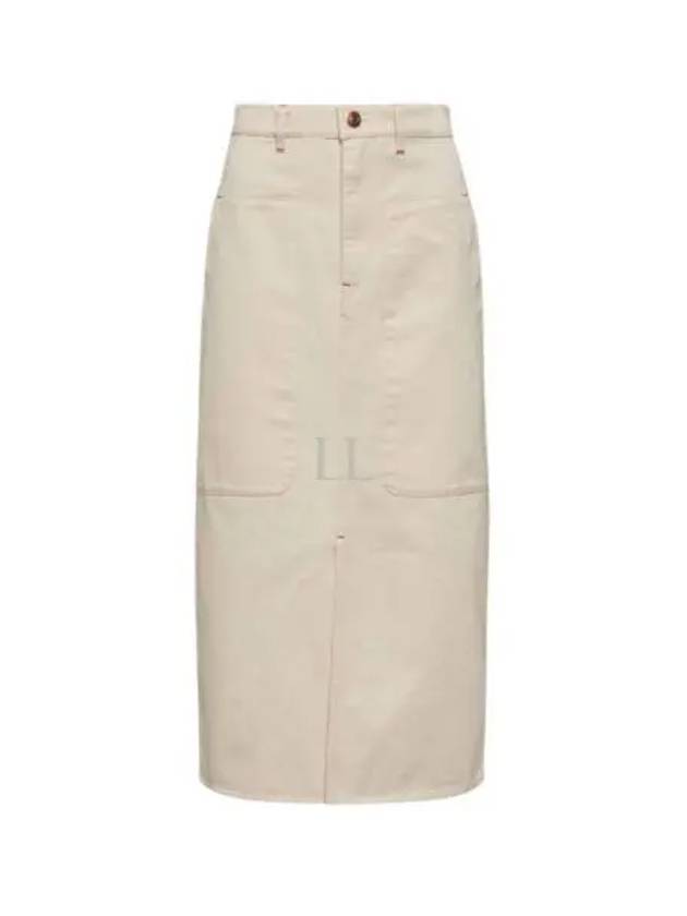 Flozia H Line Skirt Ivory - ISABEL MARANT - BALAAN 2