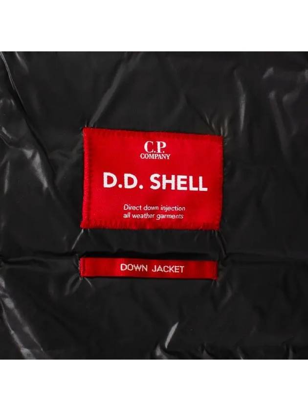 D.D. Shell Goggles Down Vest Black - CP COMPANY - BALAAN 7