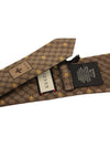 Interlocking GG Pattern Bee Print Tie Beigle - GUCCI - BALAAN 5