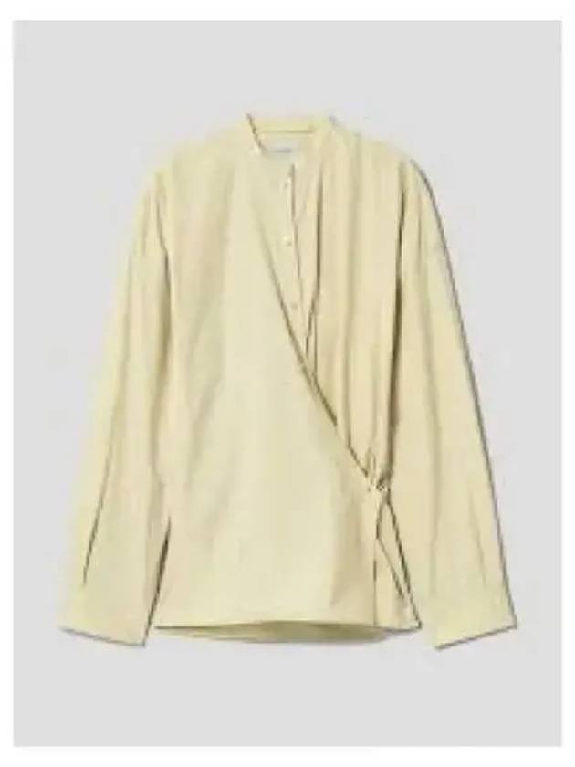 Women's Collar Twist Shirt Beige - LEMAIRE - BALAAN 2