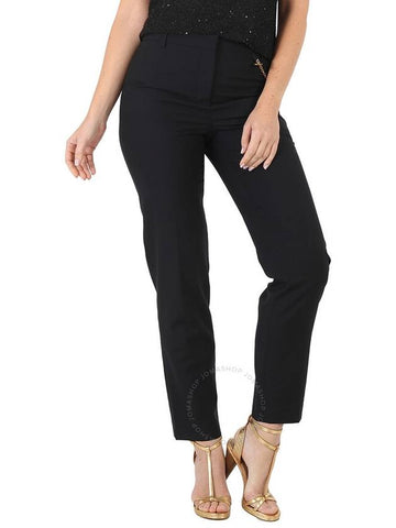 Givenchy Ladies Black Wool Cigarette Chain Trousers, Brand Size 36 (US Size 2) - GIVENCHY - BALAAN 1