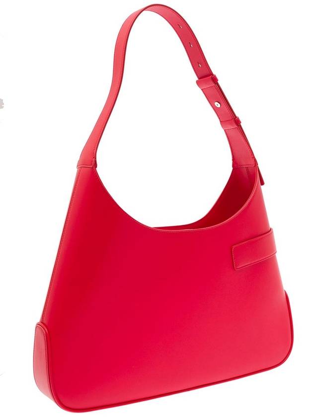 Calfskin Hobo Shoulder Bag Red - SALVATORE FERRAGAMO - BALAAN 3