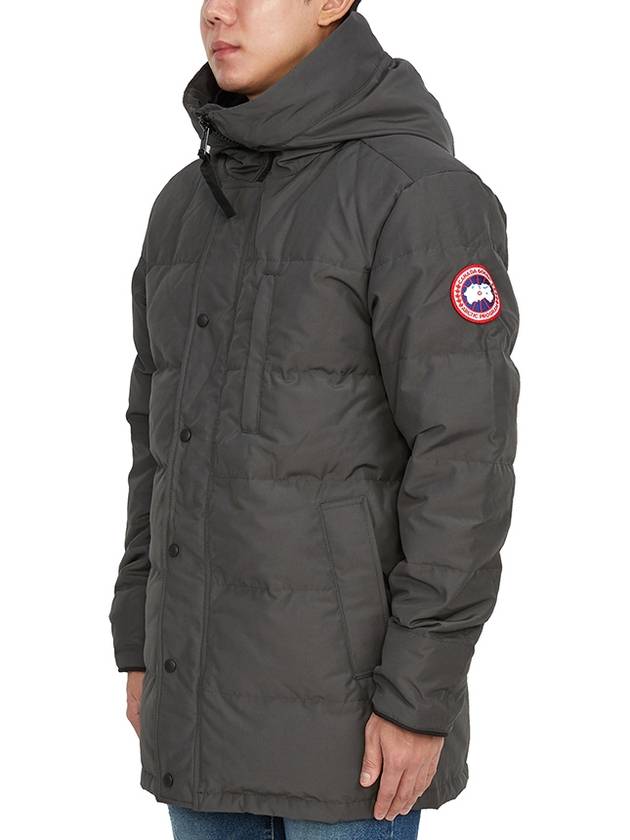 Carson Hooded Padding Parka Grey - CANADA GOOSE - BALAAN 4