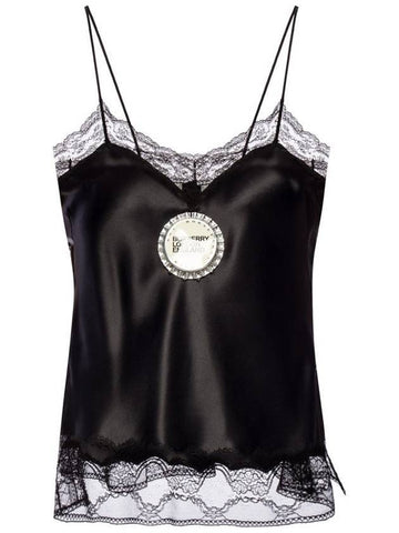 Bottle Cap Satin Lace Sleeveless - BURBERRY - BALAAN 1