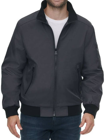 Men's Ripstop Bomber Jacket - CALVIN KLEIN - BALAAN 1