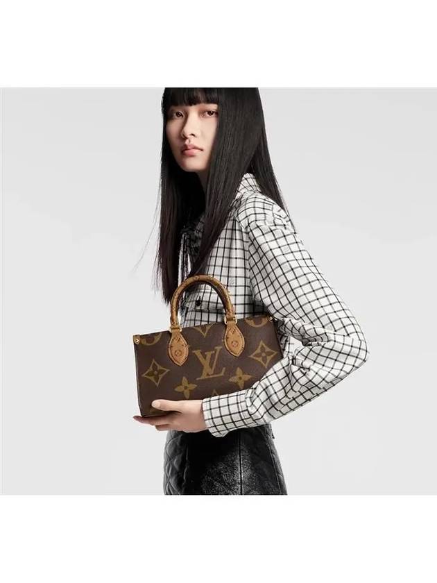 OnTheGo East West Monogram Tote Bag Brown - LOUIS VUITTON - BALAAN 7