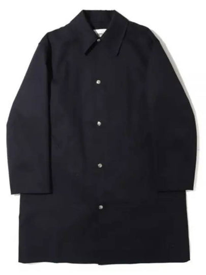 Breasted Single Coat Navy - AMI - BALAAN 2