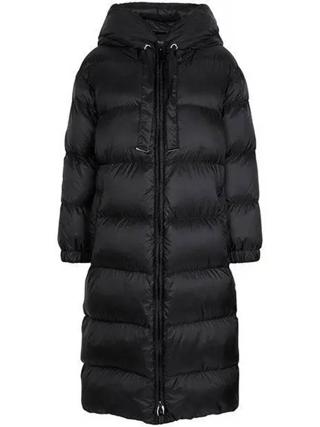 black Seypa hooded down jacket SEIPA 009 1121242 - MAX MARA - BALAAN 1