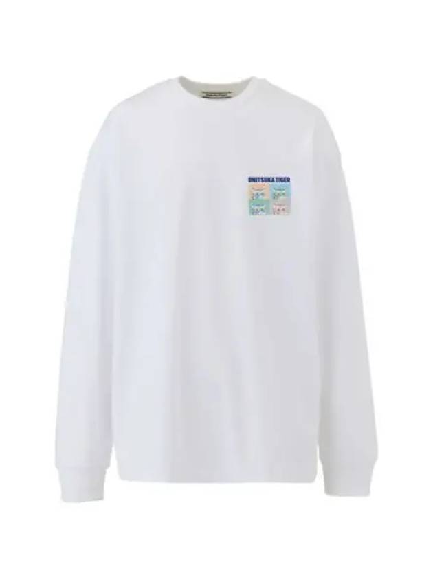 Onitsuka Tiger Long Sleeve T Shirt 2183B380 100 - ONITSUKA TIGER - BALAAN 2