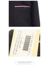 Men's Three-Stripe Tab Pocket Loopback Crew Neck Sweatshirt Navy - THOM BROWNE - BALAAN 6