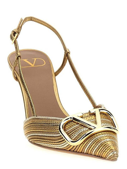 Valentino Garavani Valentino Garavani 'Vlogo Signature' Slingback - VALENTINO - BALAAN 2