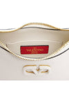 V Logo Hobo Shoulder Bag Ivory - VALENTINO - BALAAN 11