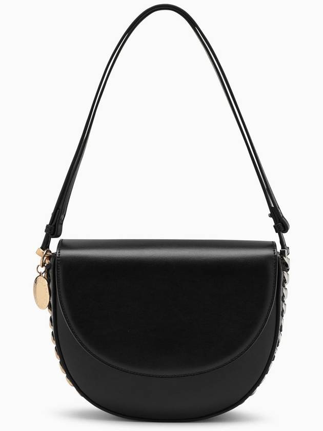 Frayme Medium Shoulder Bag Black - STELLA MCCARTNEY - BALAAN 2